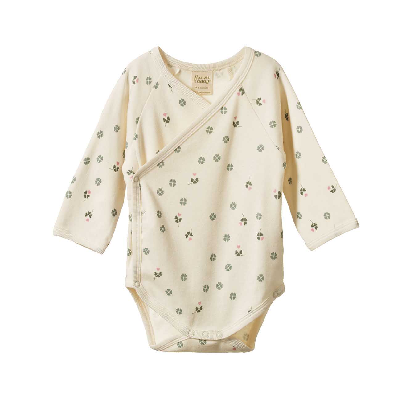 Nature Baby Long Sleeve Kimono Bodysuit